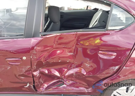 2024 Mitsubishi Mirage G4 Black Edition/Es/Le from USA, damaged, VIN ML32FUFJ7RHF16570